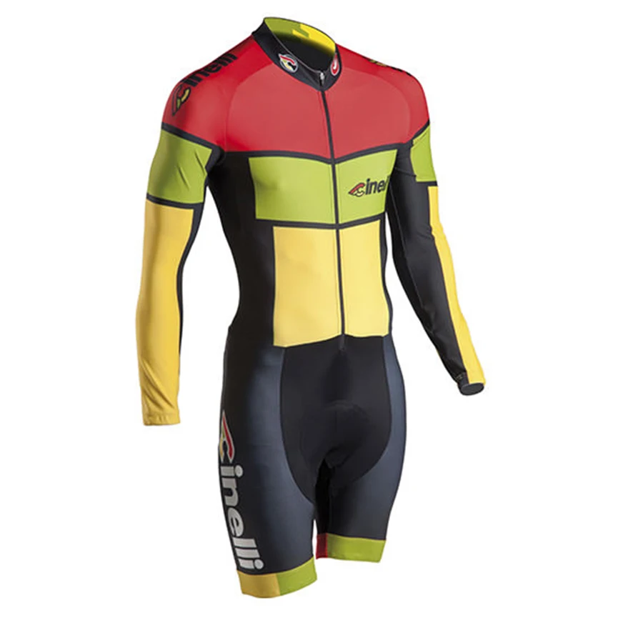 

USA Cineli Men triathlon suit ropa bicicleta hombre summer cycling skinsuit mtb pro cycling clothing ciclismo bike sportwears