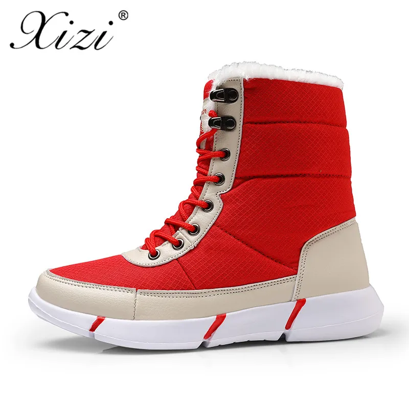 

Xizi Winter Rain Boots Women Heels Ankle Snow Boots Women Shoes High Warm Fur Plush Insole Ankle Boots Women Shoes Hiking Shoes
