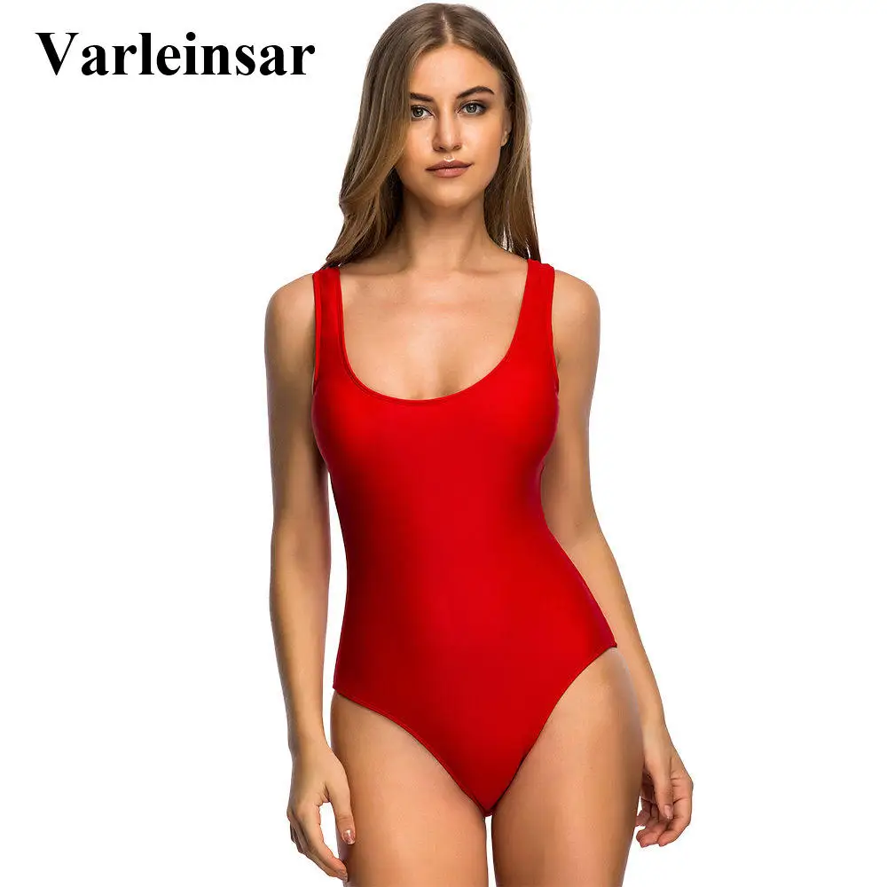 

Sexy S - 6XL Large Size Swimwear Plus Size One Piece Swimsuit Female Women Bather 2019 Bathing Suit Swim Backless Monokini V128R