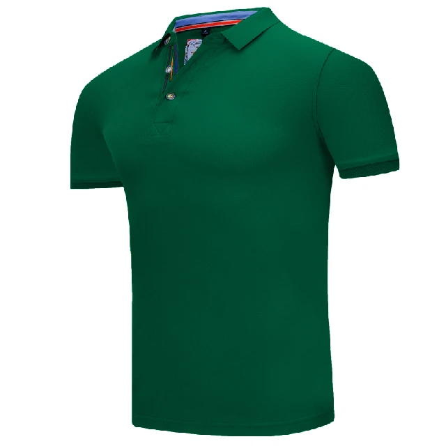 Брендовая быстросохнущая рубашка для гольфа для мужчин/wo Мужская дышащая спортивная рубашка поло для гольфа тренировочная одежда Спортивная Мужская рубашка поло S-4XL - Цвет: Grass green
