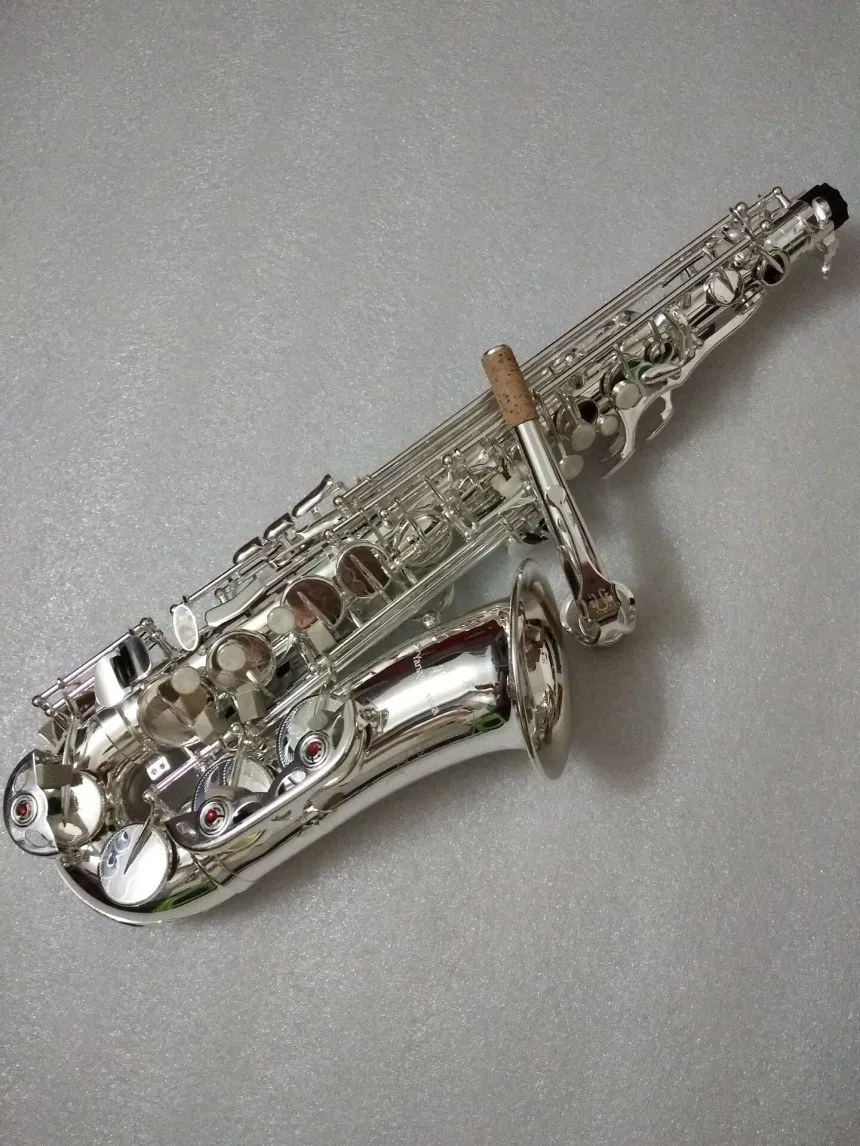 

High quality Japan Alto Saxophone Yanagisawa W-037 Eb Silver plated alto saxophone Musical instrument professional performance
