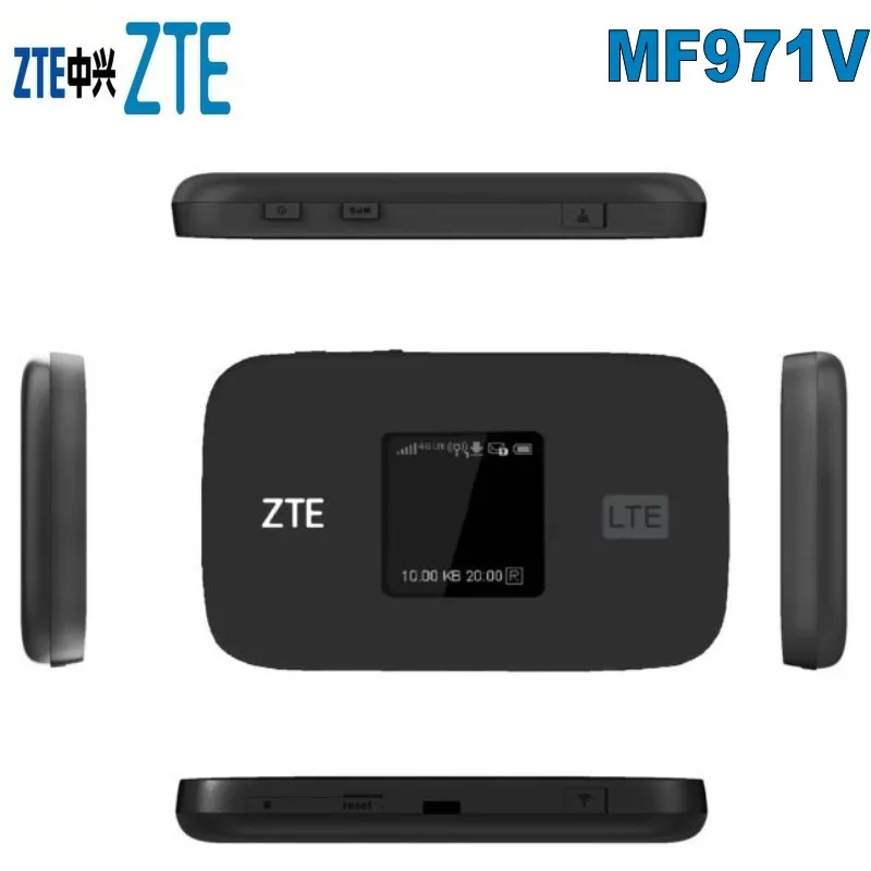 Набор из 50 шт. ZTE MF971V wifi LTE 4G hotspot маршрутизатор со слотом для sim карты|mobile 4g wifi|modem