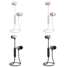 Qijiagu Neckband беспроводные Bluetooth наушники гарнитура спортивные наушники с микрофоном для Android iPhone Телефон