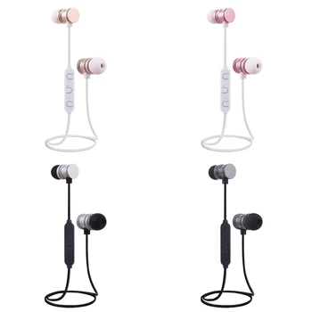 

qijiagu Neckband Wireless Bluetooth Earphone Headset Sport headphones with Microphone for Android iPhone Phone