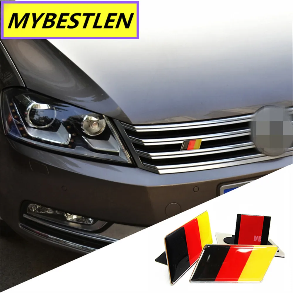 

GR-EB49 3D Metal Car Head Grill Badge Emblem Car Styling For Volkswagen VW Jetta MK5 MK6 Polo Golf 6 5 7 POLO Passat B5 B6 B7
