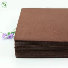 Нетканый Войлок темно-коричневый Однотонная одежда войлочная ткань лист 30X30 см, ручная работа, diy-войлочные ручная работа Набор для изготовления декора для дома