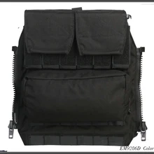 Охотничьи сумки новая страйкбол Спортивная Боевая задняя упаковка Мультикам Военная Молл сумка на молнии панель для AVS JPC2.0CPC охотничьи жилеты