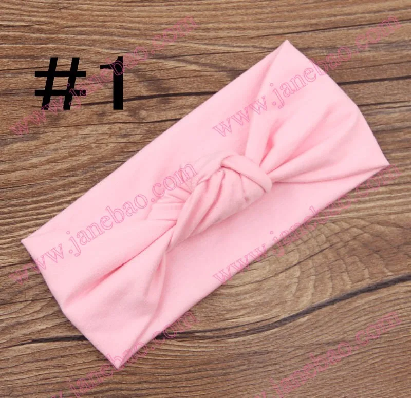 

free shipping 2016 Newest 30pcs Children tie hair band Knitted Cotton Elasticity Baby Headband European and American Wholesale