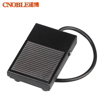 

FS-1 AC220V 16A SPDT 1NO 1NC Antislip Momentary Power Treadle Foot Pedal Switch Footswitch