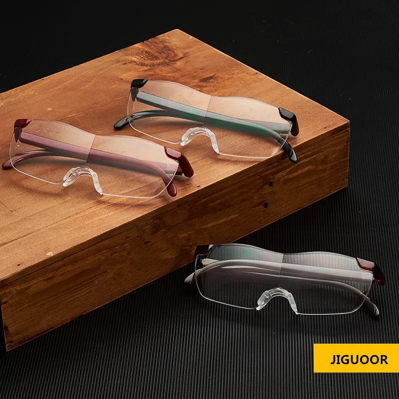 

250 Degree Magnifier Eyewear Presbyopic Spectacles Magnifying Glasses Fashion Portable Glasses Magnifier