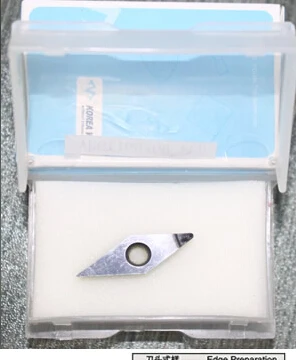 

2PCS VCGT110302/VCGT110304/VCGT110308 PCD CBN Inserts , CNC PCD CBN Diamond insert For Lathe Tools Inserts For SVJCR/SVVCN