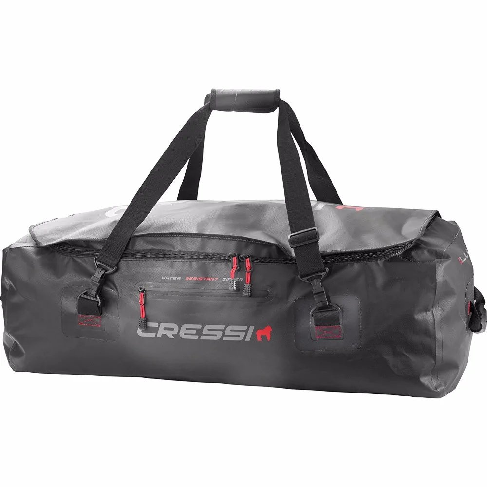 

Cressi GORILLA PRO Diving Equipment Bag Fin Bags Big Volume Waterproof Bag for Scuba Freediving Equipment Easy Carry