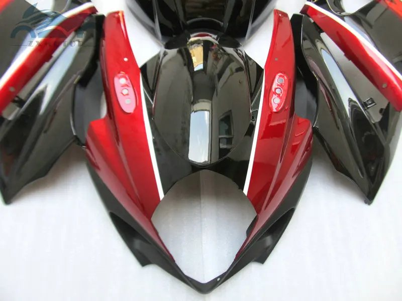 Высокого качества комплект обтекателей для SUZUKI K7 GSXR1000 2007 2008 мотоцикл спортивные обтекатели комплект GSXR 1000 07 08 красный черный