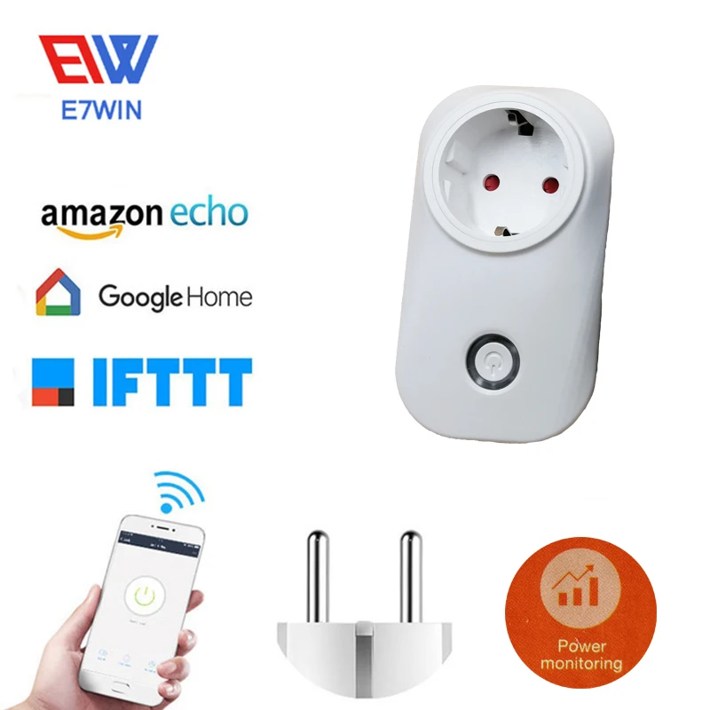 2018 Новый E7WIN домашней автоматизации ЕС/U/UK/AU Стандартный Smart Мощность