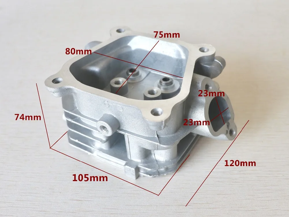 Cylinder Head Assembly For 68MM Piston size HONDA GX200 168F 2KW 6.5HP GASOLINE ENGINE GENERATOR Cultivator