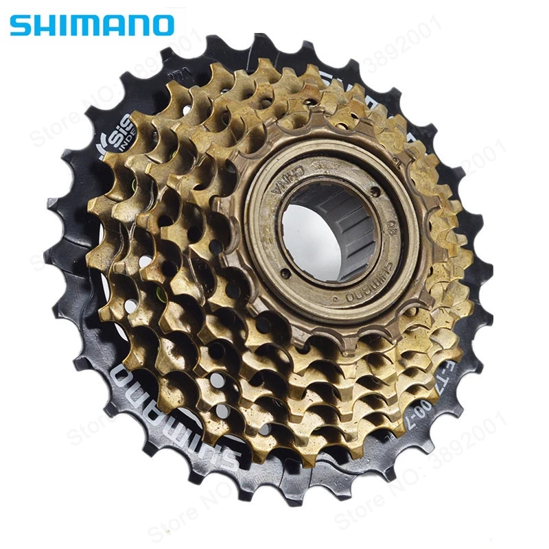 SHIMANO горный велосипед новый 14-28 Т 7 скоростная кассета с шоссейным велосипедом Маховик карты bicycle вращающиеся части MF-TZ500