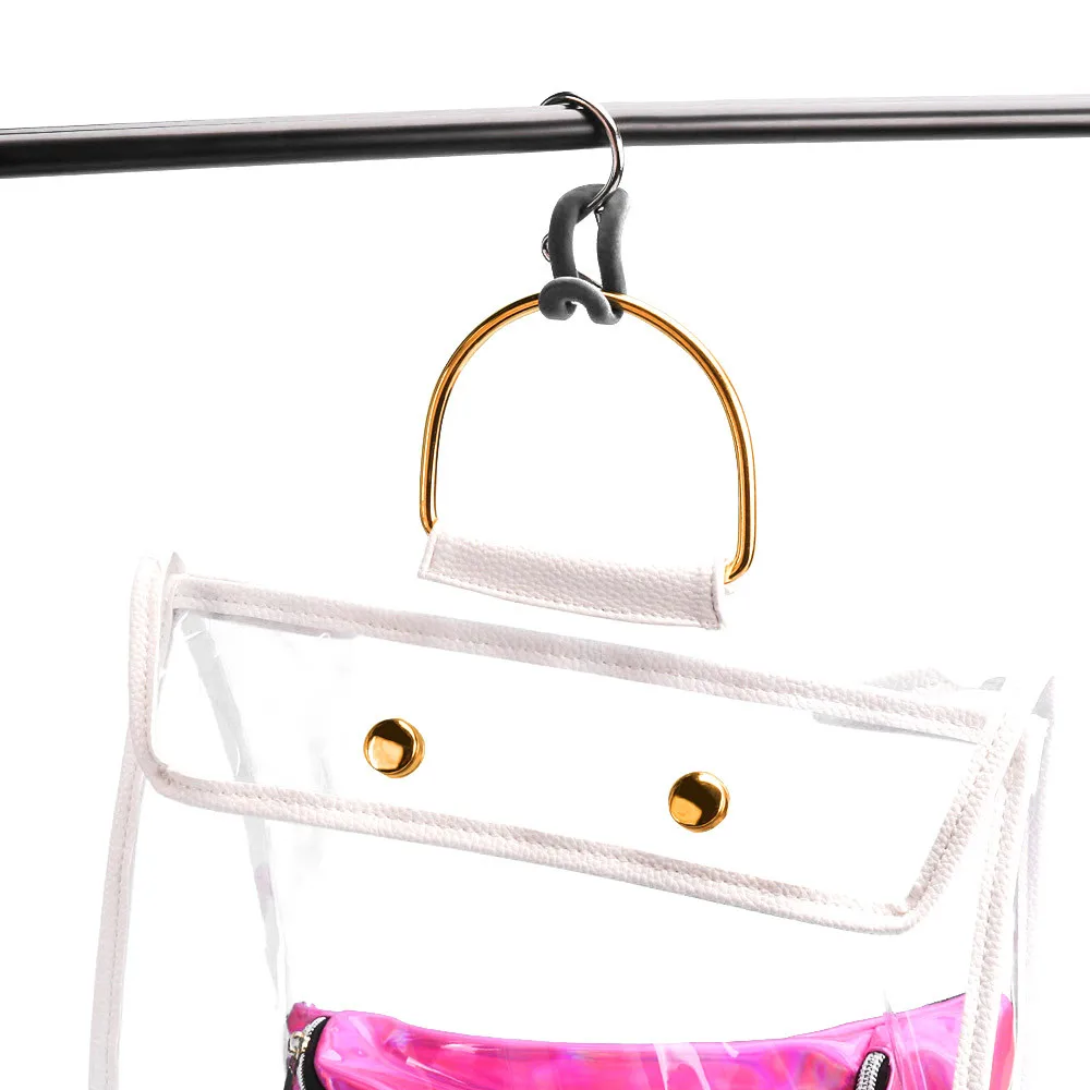 Модный прозрачный Пыленепроницаемый Чехол-органайзер для женщин, прозрачный защитный чехол для сумки Hengreda для путешествий и пляжа# 30gy