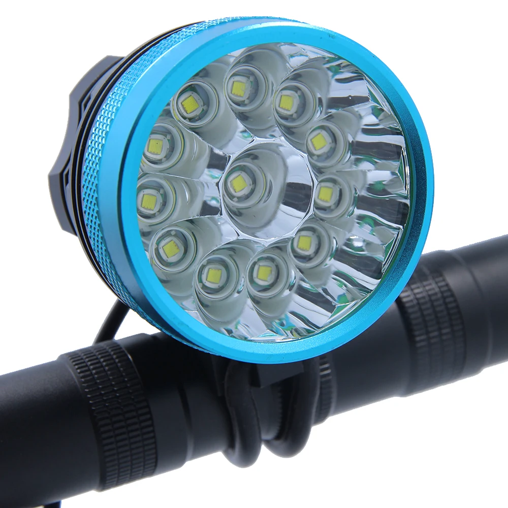 Perfect Walkfire Waterproof Bike Light Headlamp 20000 lumens 12 x XML T6 LED Bicycle Cycling Head Light + 18650 Battery Pack +Charger 2 Perfect Walkfire Waterproof Bike Light Headlamp 20000 lumens 12 x XML T6 LED Bicycle Cycling Head Light + 18650 Battery Pack +Charger 2