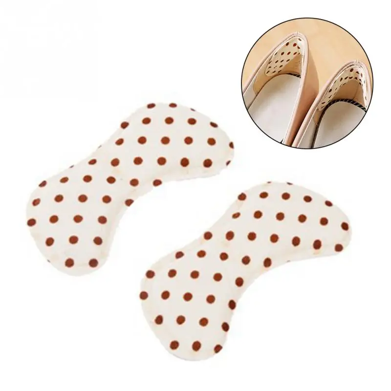 

4D Soft memory foam Foot Care Tool New Sticky Fabric Shoe Back Heel Inserts Insoles Pads Cushion Liner Grip Pad