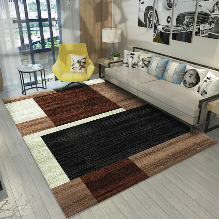 Скандинавский геометрический Коврик для гостиной, спальни, кабинета, прикроватные коврики прямоугольный декор, витрина, коврики для дома, 3D Рисунок, коврик для йоги - Цвет: Style 17