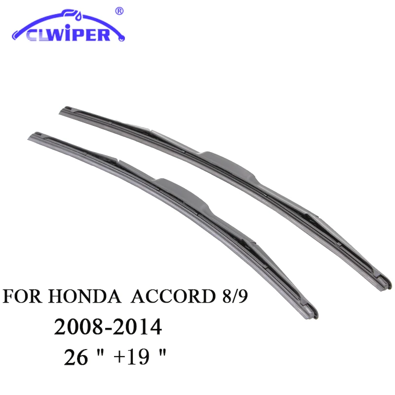 CLWIPER Wiper Blades For HONDA ACCORD 8/9 (2008 2014)2009 2010 2011