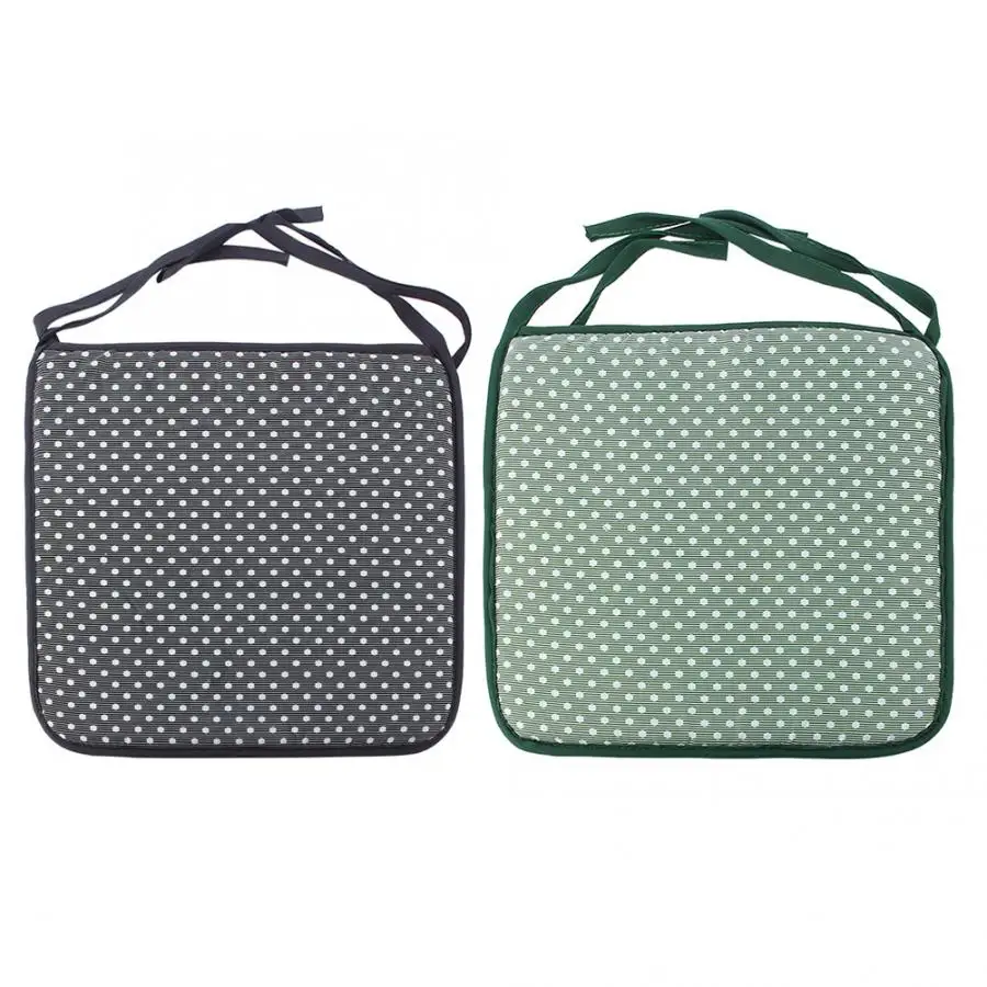 

Detachable Dot Printed Chair Cushion Washable Sitting Mat Pad for Home Office Bedroom Sofa Decorative Cushions