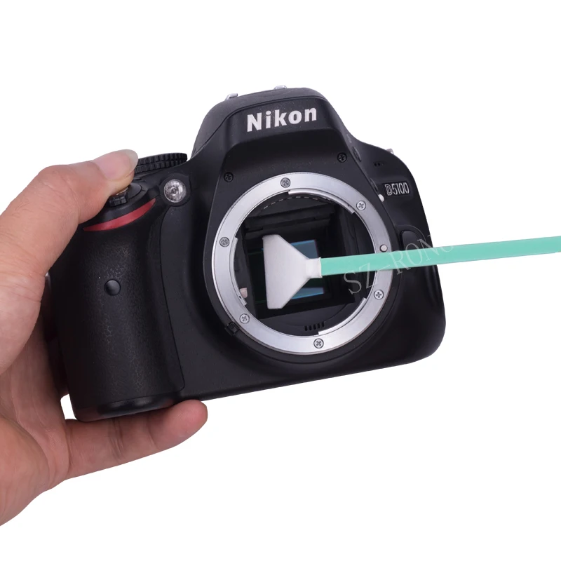 6 шт. 24 мм полный рамки влажный сенсор Очиститель CMOS CCD тампон для Canon Nikon sony DSLR
