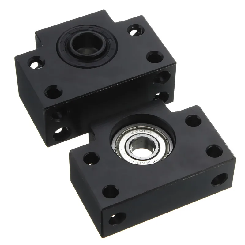 

MTGATHER 2PCS A SET BK12 BF12 Ballscrew Support Match Use Ball Screw End Support CNC parts carbon steel bearing block bracket
