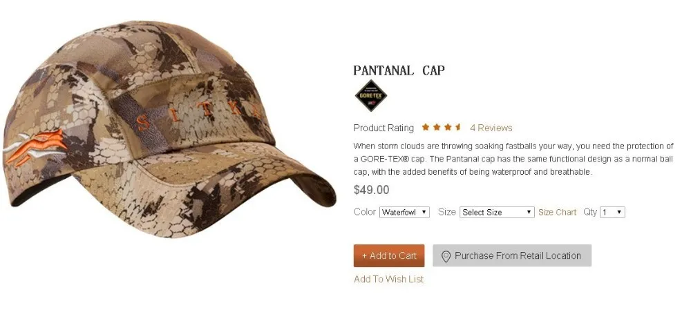 2015 New Sitka Men Hunting Cap Spring 