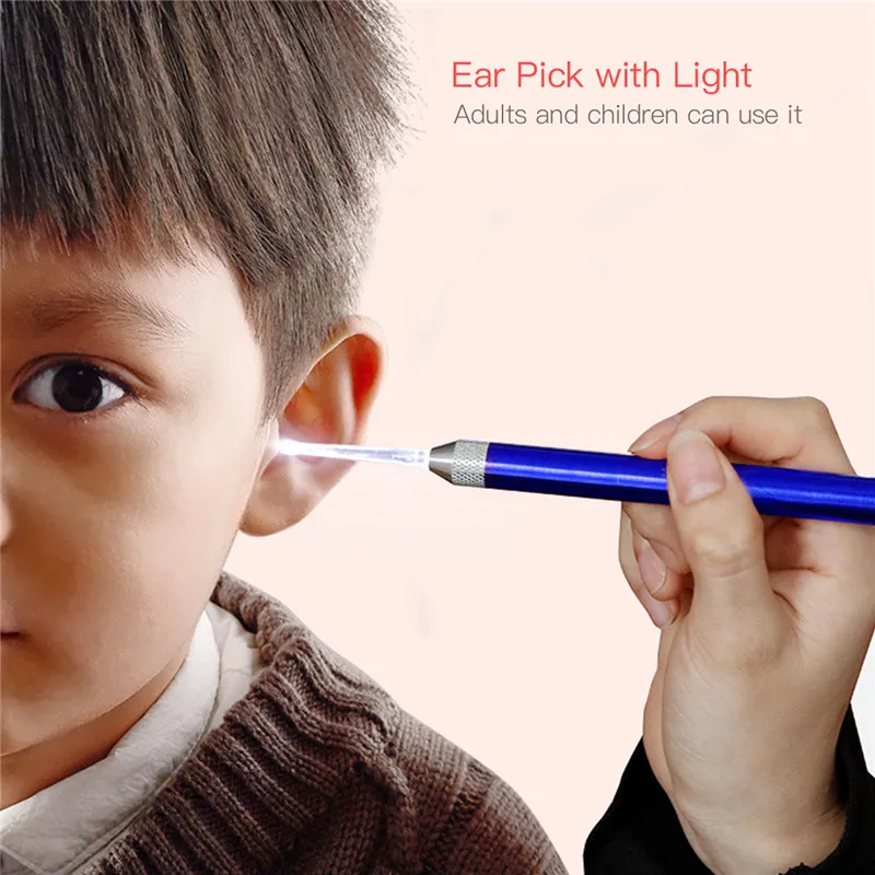 Электрическая Ушная палка с питанием от аккумулятора, Очиститель воска для ушей, Ушная палка, домашняя Ушная кюрета для детей и взрослых 0