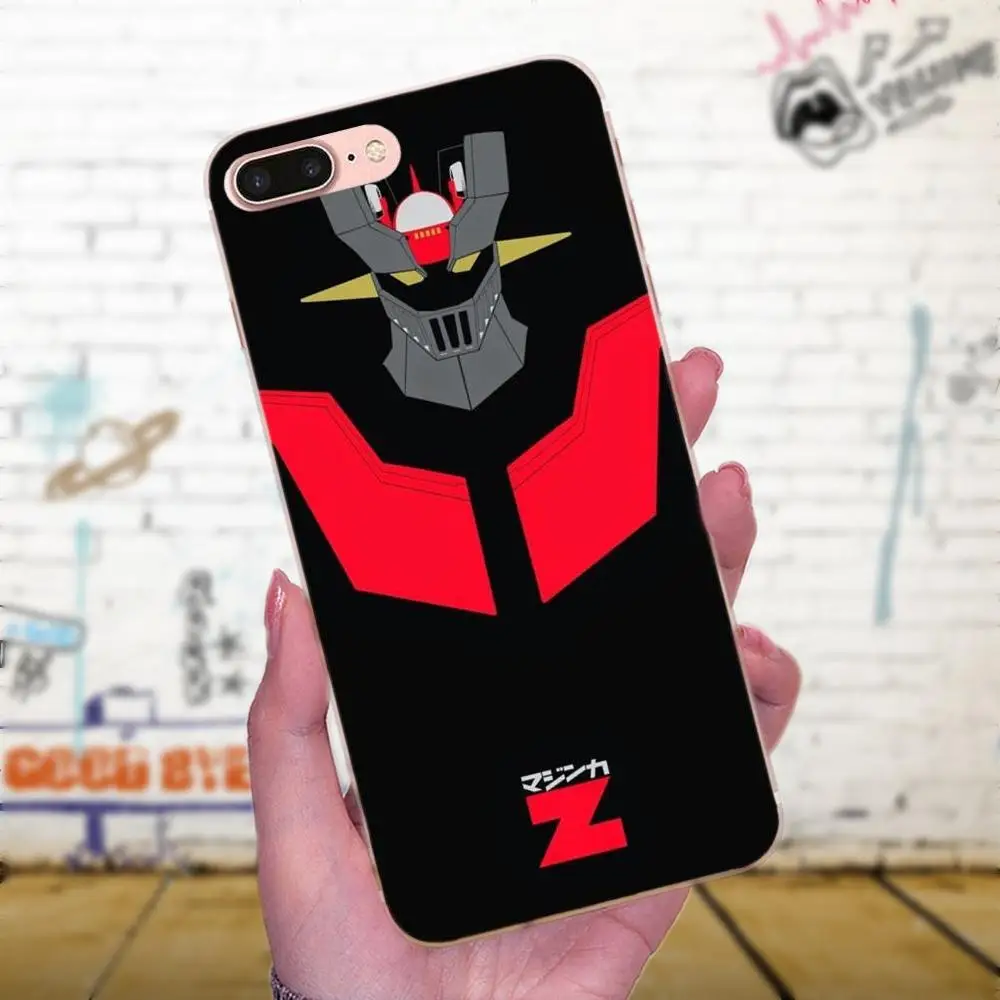 Для HUAWEI Mate 7 8 9 10 20 P8 P9 P10 P20 P30 Lite Plus Pro ТПУ печати Капа Mazinger Z