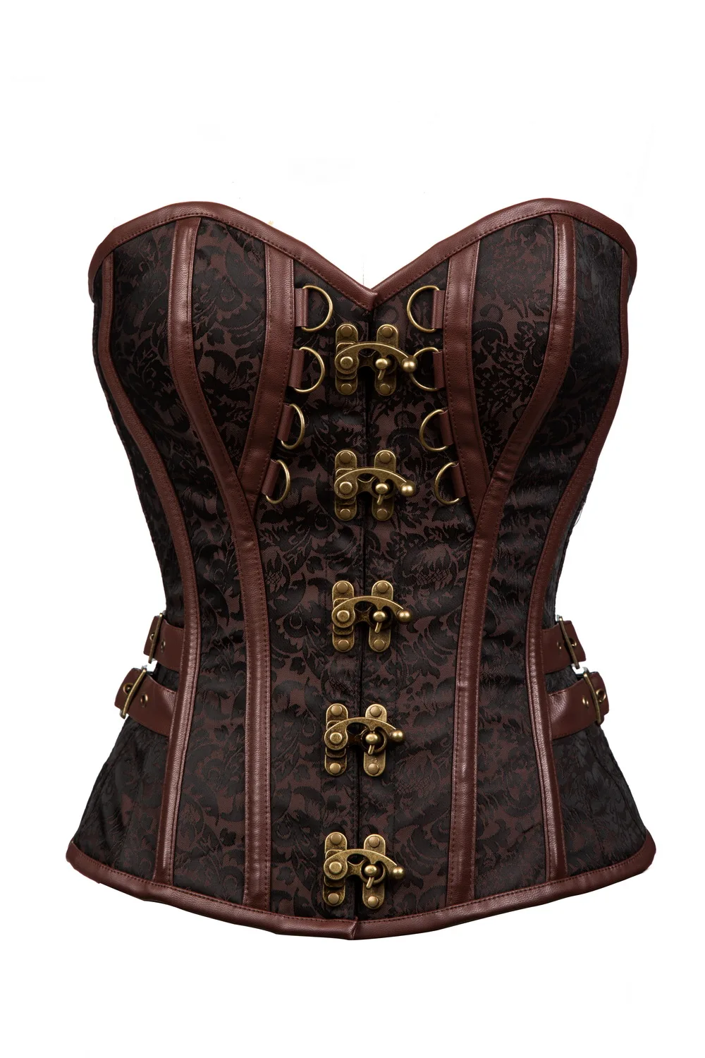 Steampunk Corset Bodice Waist Corsets And Bustiers Gothic Punk Women Steel Bone Corset Plus Size 