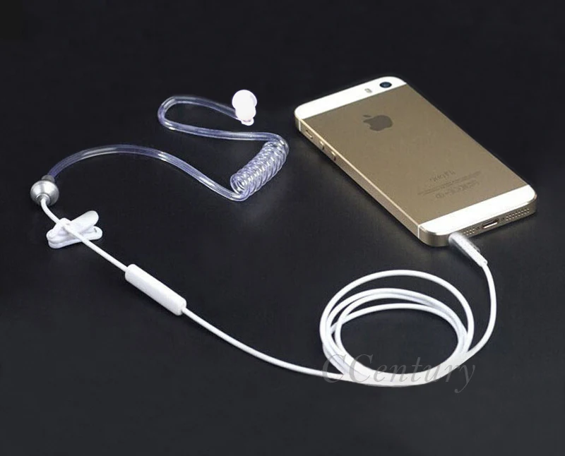 imágenes para 3.5mm Auricular Contra La Radiación Conducto de Aire de Primavera Gancho Auricular Estéreo de Auriculares para el iphone 6 S Plus Xiaomi Note3 Nota $ Number para LG Smartphones imágenes para 3.5mm Auricular Contra La Radiación Conducto de Aire de Primavera Gancho Auricular Estéreo de Auriculares para el iphone 6 S Plus Xiaomi Note3 Nota $ Number para LG Smartphones