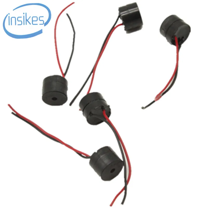 

100PCS Model 12095 3V/5V/9V/12V Buzzer Wire Active Electromagnetic ST Diameter 12mm Height 9.5mm DC3-12V DC Buzzer YMD12095 Type