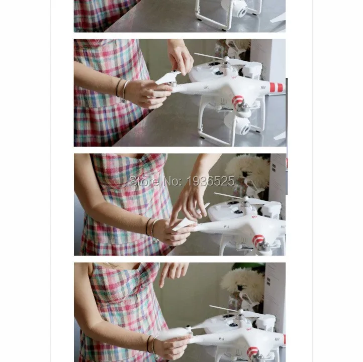 4 Pairs Propeller RC Helicopter 9450 Propeller Self Locking Enhanced Blade For Fpv DJI Phantom 2 3 4 Vision Drones F450 F550