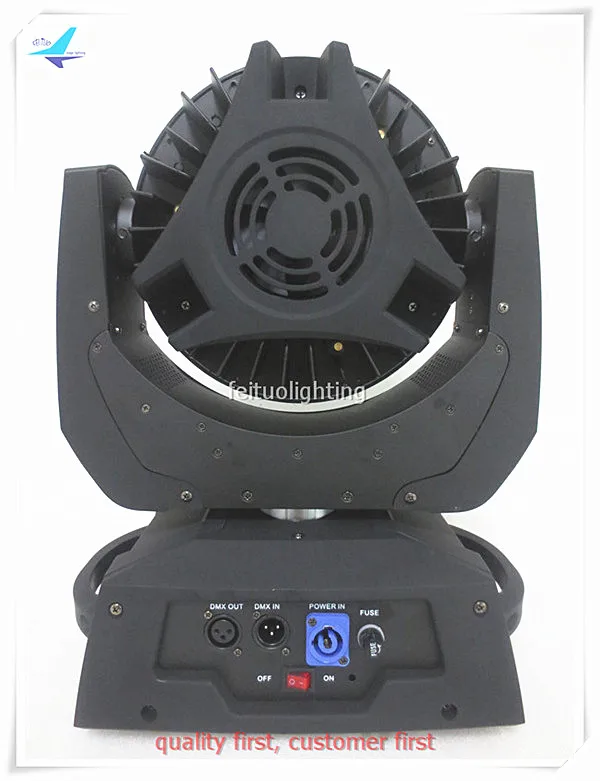 2 шт./партия flycase Moving Head Zoom Wash 36x10 Вт софит RGBW 4в1 Радужный эффект стробоскоп светодиодный светильник шоу лампа для мероприятий