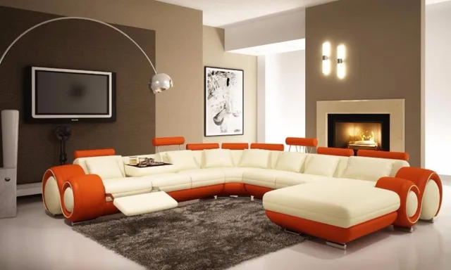 Special Offers 2017 Promotion New Design Modern Sofas For Living Room Armchair Chaise Good Quality Cheap Price Leather Sofa 