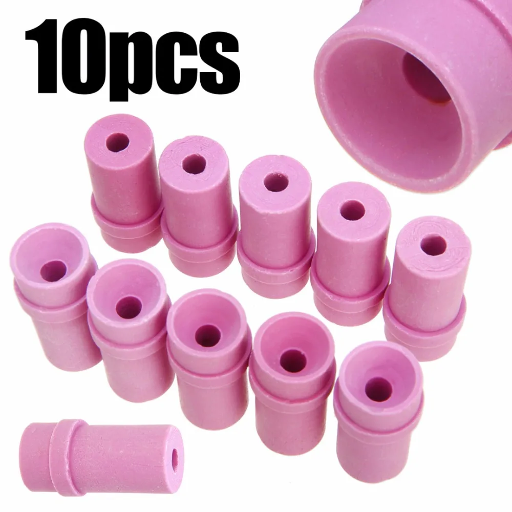  10Pcs 5/6/7mm Sandblaster Nozzles Air Siphon Sand Blasting Gun Ceramic Nozzle Tips Marble Engraving