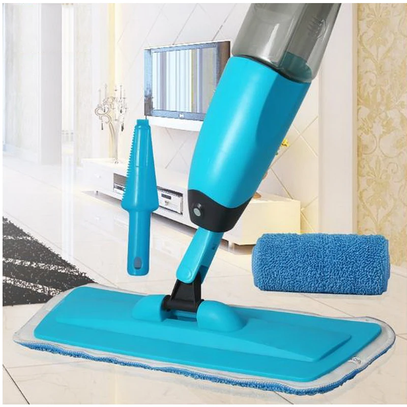 130214/Household flat mops/Spray spray mops/Ergonomic handle/kitchen / living room /lazy mop/Buffer sponge handle