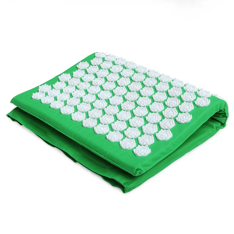 Yoga Mat Massager Lotus Acupuncture Massage Pad Needle Prick Acupoint