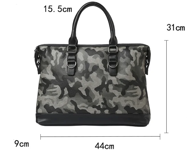 Модные повседневные деловые сумки-мессенджеры из искусственной кожи для мужчин, мужские портфели для компьютера, мужские дорожные сумки на плечо LFB52