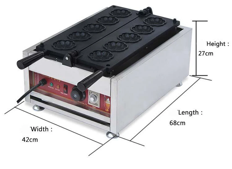 Сакура вафельные Электрический аппарат для коммерческого использования в форме цветка вафельница машина для маффинов Сакура яки торт печь