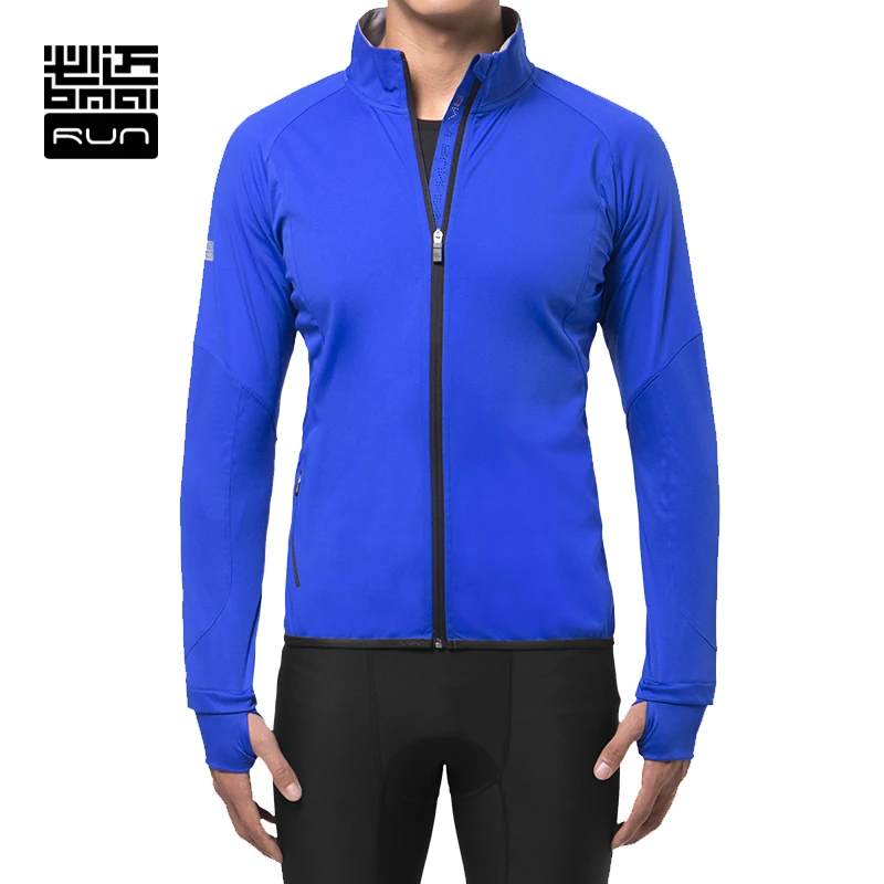 BMAI Winter Man Warm Running Jacket Fitness Woman Wind proof Outdoor