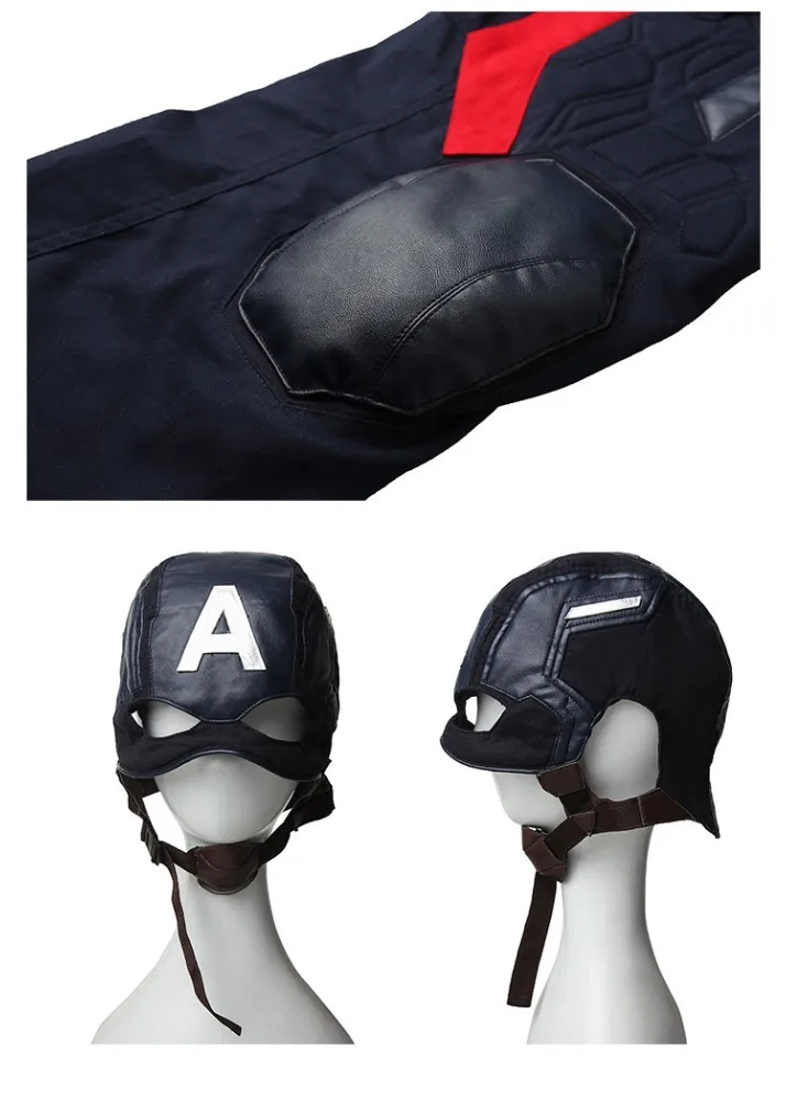 Капитан Америка косплей Мстители 2 возраст костюм ультрона куртка Человек Взрослый фантазия Стива Роджерса Хэллоуин мужские брюки аксессуары