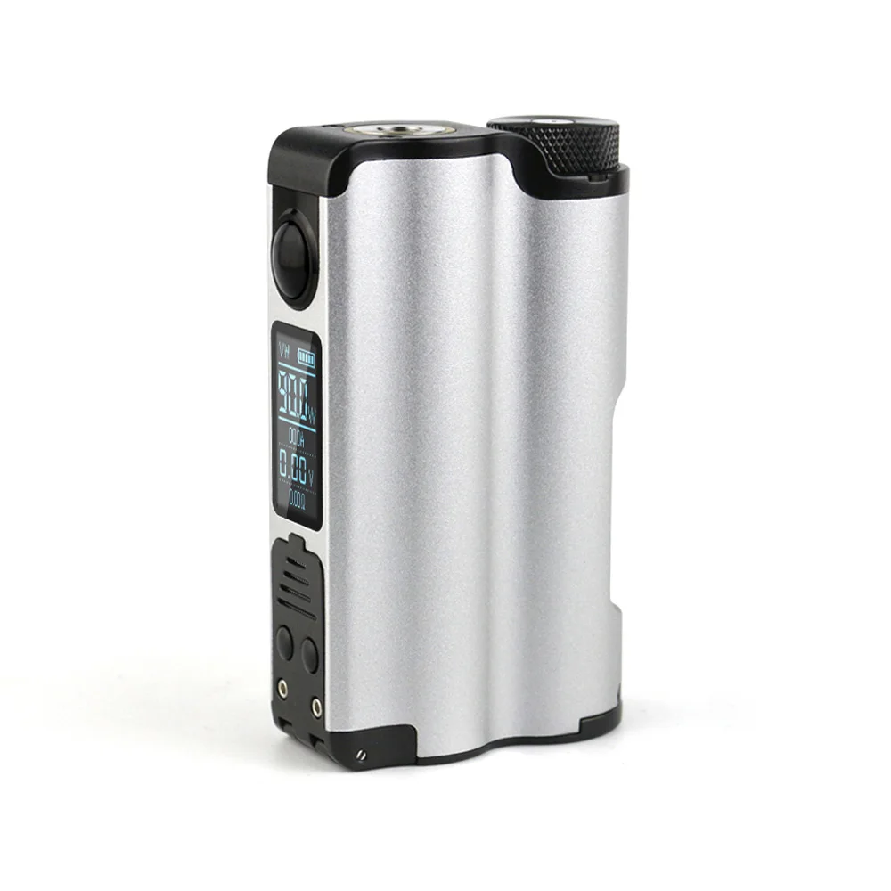 DOVPO Topside 90 Вт Топ заполняющий TC Squonk мод с 10 мл большой Squonk бутылка и 0,96 дюймовый OLED экран - Цвет: SILVER