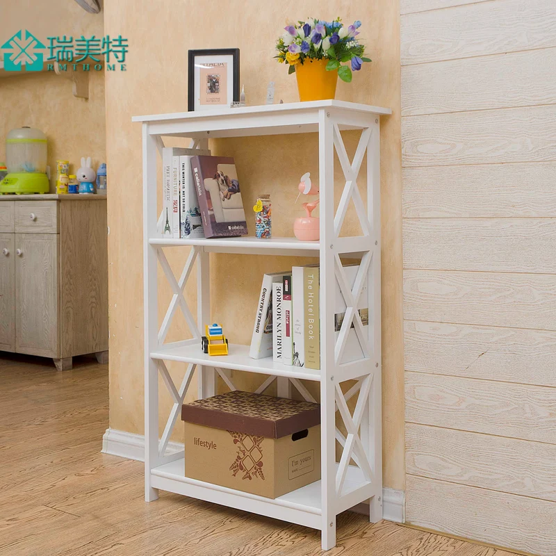 غرفة المعيشة رف خزانة الكورية الجديدة الإبداعية نوم متعددة الرف تخزين الرف تخزين الرف