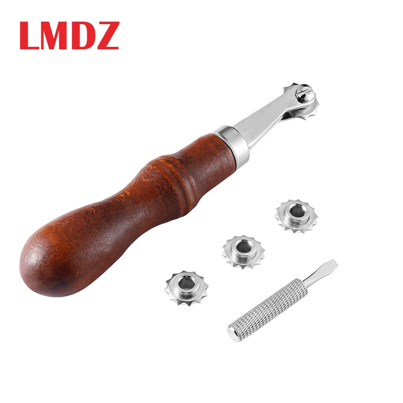 LMDZ DIY кожаные инструменты ремесла Spacer тиснение система набор кожевенное ремесло