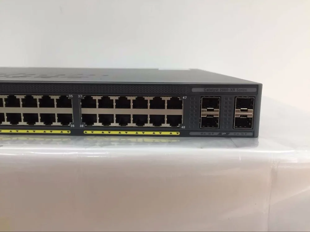 Катализатор C2960XR 48 порт POE гигабитный Ethernet управляемый коммутатор WS-C2960XR-48LPS-I