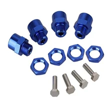 Расширенный для RC 1:10 автомобилей 12 мм до 17 мм N10178 шестигранник колеса концентратор адаптер новейший Высокое качество Горячая высокого качества