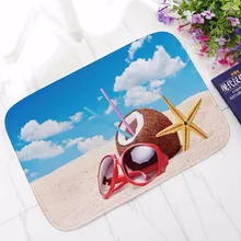 CAMMITEVER пляжные солнцезащитные очки кокосовые коврики дверь/ванная комната/кухонный Коврик Гостиная Спальня Площадь Ковер